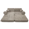 Sofa Premium Boucle Tan Beige