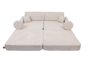 Sofa Premium Boucle Champagne Ecru