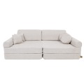 Sofa Premium Boucle Champagne Ecru