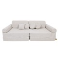 Sofa Premium Boucle Champagne Ecru