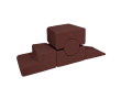 Bearly Shape Set 5-elementowy Brązowy