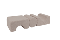 Bearly Shape Set 3-elementowy Szary