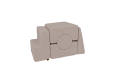 Bearly Shape Set 5-elementowy Szary