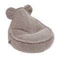Bearly Sako Bag Teddy Jasnoszary