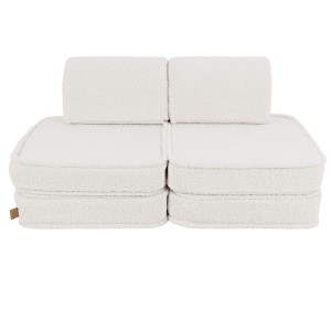 Bearly Sofa Basic – Modułowa Sofa Dla Dzieci | 4 Elementy Kolor kremowy