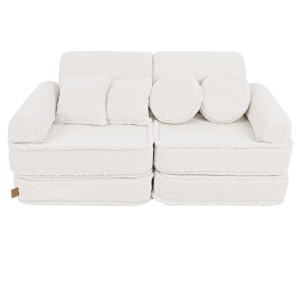 Bearly Sofa Plus – Modułowa Sofa Dla Dzieci | 10 Elementów Kolor kremowy
