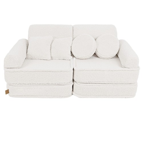 Bearly Sofa Plus – Modułowa Sofa Dla Dzieci | 10 Elementów Kolor kremowy