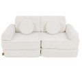 Bearly Sofa Plus – Modułowa Sofa Dla Dzieci | 10 Elementów Kolor kremowy