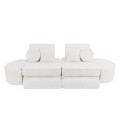 Bearly Sofa Max – Modułowa Sofa Dla Dzieci | 12 Elementów Kolor kremowy