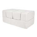 Bearly Cube Sofa Kremowa