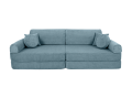 Slimcord Sztruksowa Sofa Dziecięca Premium Turkusowa