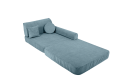 Slimcord Sztruksowa Sofa Dziecięca Premium Turkusowa