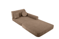 Slimcord Sztruksowa Sofa Dziecięca Premium Brązowa