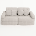 Sofa Modułowa dla Dziecka Plus - 10 Elementów | Aesthetic Kolor Ecru