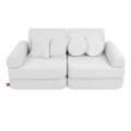 Boucle Sofa Plus – Modułowa Sofa Dla Dzieci | 10 Elementów Kolor bialy-1