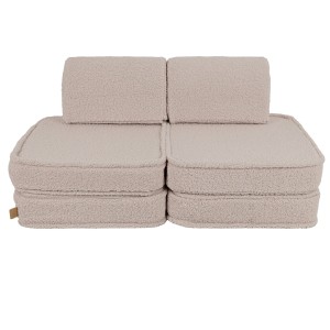 Bearly Sofa Basic – Modułowa Sofa Dla Dzieci | 4 Elementy Kolor jasnoszary