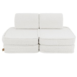 Bearly Sofa Basic – Modułowa Sofa Dla Dzieci | 4 Elementy Kolor brudna-biel