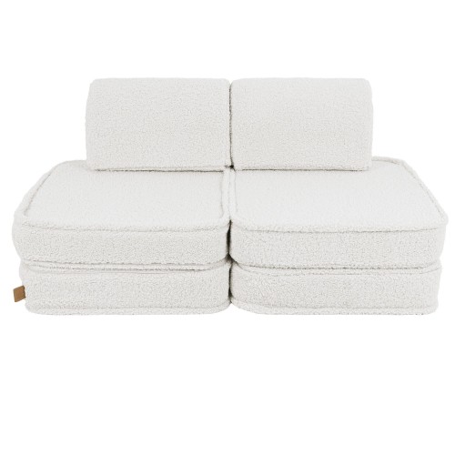 Bearly Sofa Basic – Modułowa Sofa Dla Dzieci | 4 Elementy Kolor brudna-biel