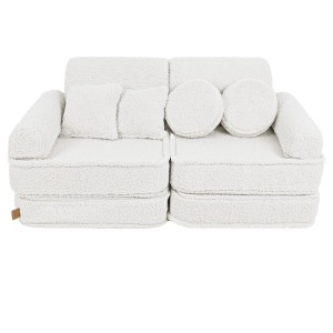 Bearly Sofa Plus – Modułowa Sofa Dla Dzieci | 10 Elementów Kolor brudna-biel