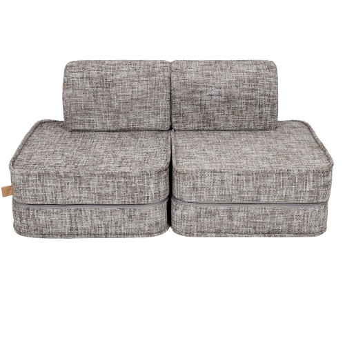 Tangle Sofa Basic – Modułowa Sofa Dla Dzieci | 4 Elementy Kolor moon-grey