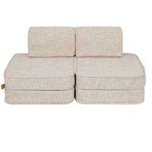Tangle Sofa Basic – Modułowa Sofa Dla Dzieci | 4 Elementy Kolor marshmallow-beige