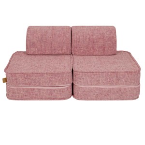 Tangle Sofa Basic – Modułowa Sofa Dla Dzieci | 4 Elementy Kolor bubblegum-pink
