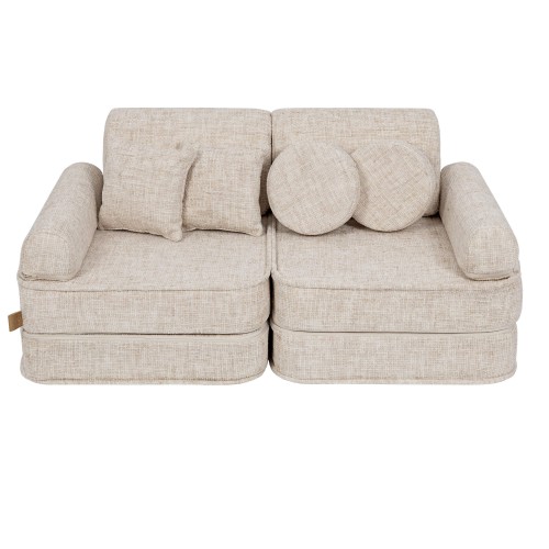 Tangle Sofa Plus – Modułowa Sofa Dla Dzieci | 10 Elementów Kolor marshmallow-beige