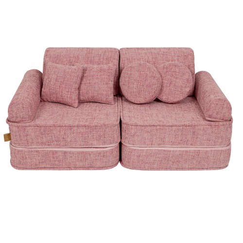 Tangle Sofa Plus – Modułowa Sofa Dla Dzieci | 10 Elementów Kolor bubblegum-pink