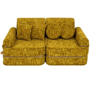 Tangle Sofa Plus – Modułowa Sofa Dla Dzieci | 10 Elementów Kolor honey-mustard
