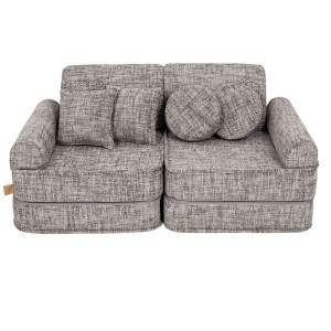 Tangle Sofa Plus – Modułowa Sofa Dla Dzieci | 10 Elementów Kolor moon-grey