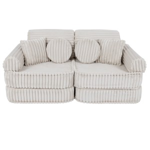 Churros Sofa Plus – Modułowa Sofa Dla Dzieci | 10 Elementów Color cotton-candy-white