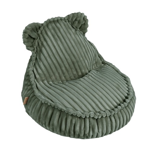 Churros Sako Bag Teddy - Pufa dla Dzieci Kolor olive-sage-green