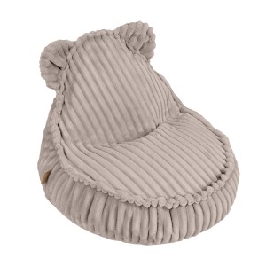 Churros Sako Bag Teddy - Pufa dla Dzieci Kolor pebble-beige