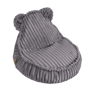 Churros Sako Bag Teddy - Pufa dla Dzieci Kolor jurassic-grey