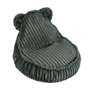 Churros Sako Bag Teddy - Pufa dla Dzieci Kolor pine-forest-green