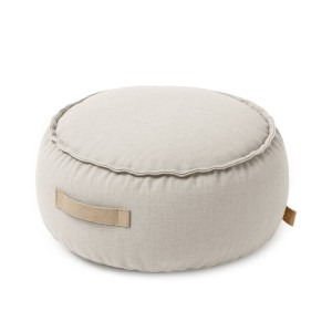Outzy Bean Bag – Okrągła Pufa dla Dzieci Kolor oat-blush-beige