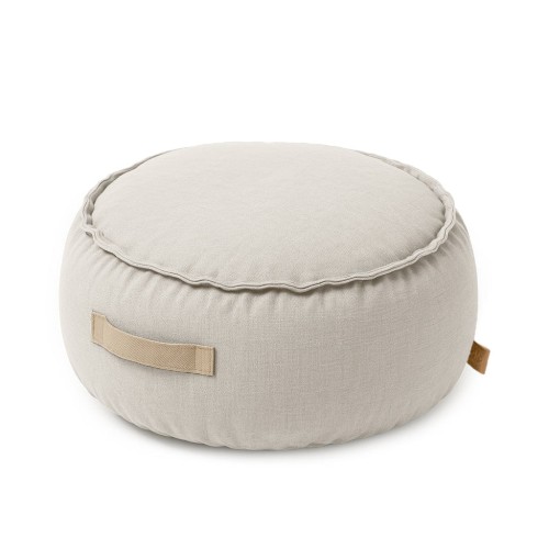 Outzy Bean Bag – Okrągła Pufa dla Dzieci Kolor oat-blush-beige