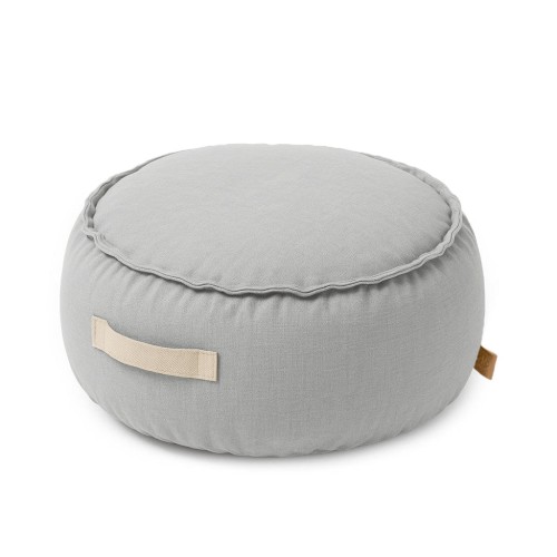 Outzy Bean Bag – Okrągła Pufa dla Dzieci Kolor feather-fog-gray