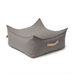 Outzy Bean Bag – Kwadratowa Pufa dla Dzieci Kolor drift-clay-taupe