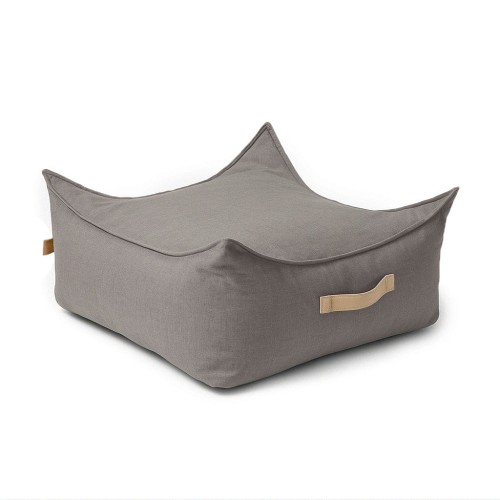 Outzy Bean Bag – Kwadratowa Pufa dla Dzieci Kolor drift-clay-taupe