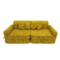 Tangle Modułowa Piankowa Sofa dla Dzieci | 8 Elementów Kolor Honey Mustard