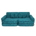 Tangle Modułowa Piankowa Sofa dla Dzieci | 8 Elementów Kolor Lagoon Blue