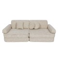 Tangle Modułowa Piankowa Sofa dla Dzieci | 8 Elementów Kolor Marshmallow Beige
