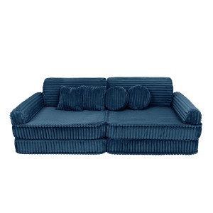 Sofa Modułowa dla Dziecka – 10 Elementów | Churros Kolor midnight-blue