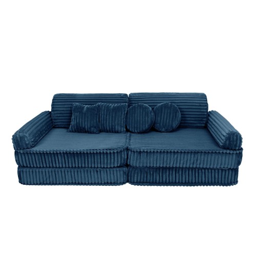 Sofa Modułowa dla Dziecka – 10 Elementów | Churros Kolor midnight-blue