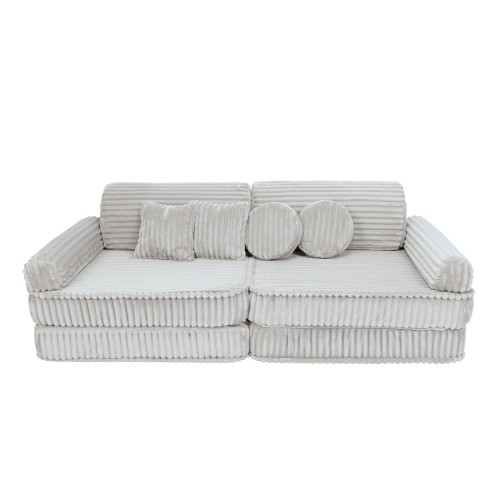 Sofa Modułowa dla Dziecka – 10 Elementów | Churros Kolor cotton-candy-white