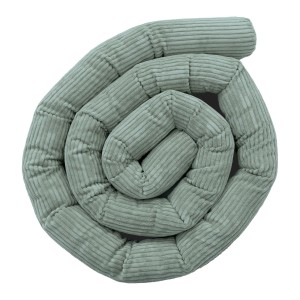 Ochraniacz Wałek dla Dziecka do Łóżeczka – Safe Roll | Aesthetic Kolor olive-green Rozmiar 3m