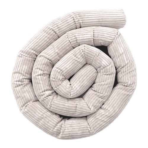 Ochraniacz Wałek dla Dziecka do Łóżeczka – Safe Roll | Aesthetic Kolor ecru-1 Rozmiar 1,5m