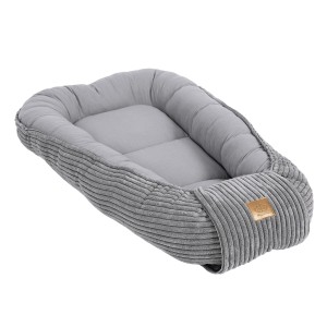Kokon Niemowlęcy do Spania – Bezpieczna Przestrzeń dla Dziecka | Aesthetic Kolor grey-3