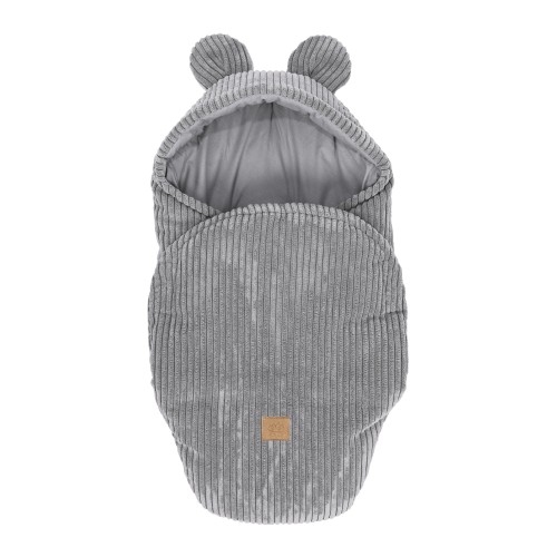 Rożek Niemowlęcy do Spania i Otulania – Miękki i Bezpieczny | Aesthetic Kolor grey-3
